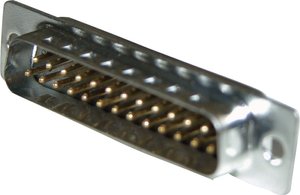 Złącze D-SUB Amphenol 717SD B25P, 25-pin