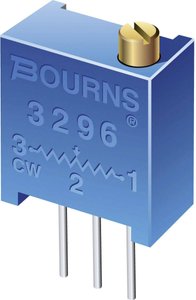 Potencjometr wieloobrotowy Bourns, 3296Y-1-502LF 5 K, 0,5 W