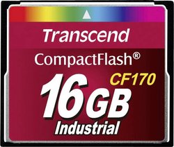 Karta pamięci CF Transcend TS16GCF170, 16 GB, 90 MB/s / 38 MB/s