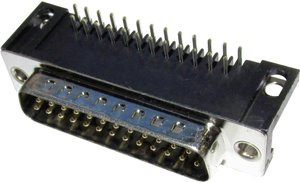 Listwa męska D-Sub 90 ° Ilość styków: 15 lutowane MH Connectors MHDD15-M-T-B-S-RBM 1 szt.