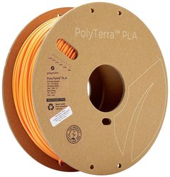 Filament do drukarek 3D PLA Polymaker 70849, Średnica filamentu: 2.85 mm, 1000 g, pomarańczowy (matowy)