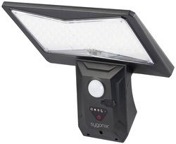 Lampa ścienna solarna Sygonix SY-5626570, 6 W, 500 lm, 6500 K, IP44