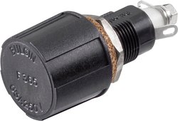 Uchwyt bezpiecznika Bulgin FX0365, 250 V/AC, 6.3 A, 1 szt.