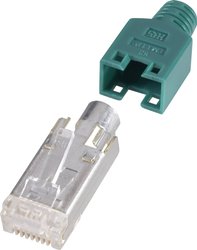 złącze męskie proste RJ45 Hirose Electronic  HRS8GN10 Ilość styków: 8P8C 10 szt.