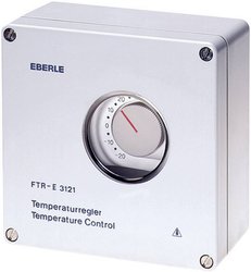 Termostat pokojowy Eberle FTR-E 3121, ochrona przed zamarzaniem, zakres regulacji -20 - +35 °C