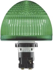 Lampa sygnalizacyjna LED Idec Jumbo HW1P-5Q4G , zielona 24V/AC/DC, IP 65