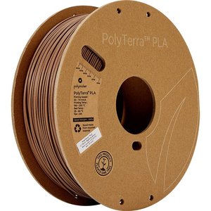 Filament do drukarek 3D PLA Polymaker 70959, Średnica filamentu: 1.75 mm, 1000 g, wojskowy brąz