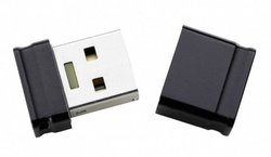 Pendrive USB 2.0 Intenso Micro Line, 16 GB, czarny, 17 MB/s/ 7 MB/s, ultra mały