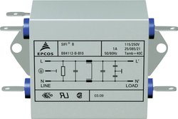 Filtr szumów TDK B84112B0000B060, 250 V/AC, 6 A, 3.3 mH