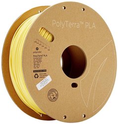 Filament do drukarek 3D PLA Polymaker 70865, Średnica filamentu: 1.75 mm, 1000 g, żółty pastelowy (matowy)