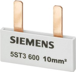 System szyn łączeniowych, 10mm2, 12x 1-fazowy Szyna zbiorcza Siemens 5ST3602, 63 A