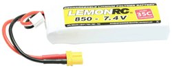 Pakiet akumulatorów (LiPo) 7.4 V 850 mAh 35 C LemonRC Softcase XT30