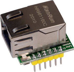 Konwerter interfejsu SPI Ethernet, 10/100 MBps, SPI-RJ45 Ethernet Shield Joy-it SBC-USR-ES1 1 szt.