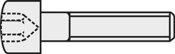Śruby łeb walcowy i gniazdo sześciokątne Toolcraft, DIN912-12.9, M1.6x10