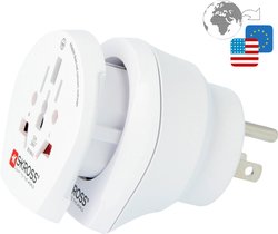 Adapter podróżny Skross 1.500204-E  CO W to USA