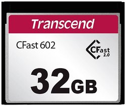 Karta pamięci Cfast, Transcend TS32GCFX602, 32 GB, 500 MB/s / 350 MB/s