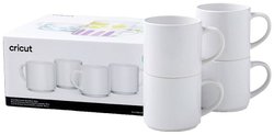 Cricut  2009392  Filiżanka  300 ml  biały  4 szt.