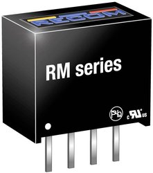 Przetwornica DC/DC, do PCB RECOM RM-0505S RM-0505S, SIP-4, 0.25 W, 5, 250 mA, 1 szt.
