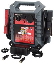 12V + 24V Akumulator Booster Mobilny Jump Starter 1400A Urządzenie rozruchowe KS Tools 550.1720, 1400 A, 22 Ah