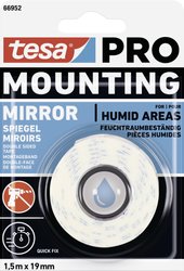 Taśma montażowa tesa  66952-00000-00 Mounting PRO Spiegel (D x S) 1.5 m x 19 mm 1.5 m 1 szt.