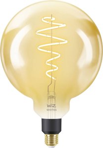 Filament w kształcie kuli WiZ 40W E27 XL Bursztynowy (TW) pojedyncze opakowanie Żarówka LED WiZ 871869978683001 E-27 6 W = 25 W 390 lm  1 szt.