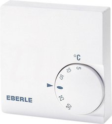 Termostat pokojowy Eberle RTR-E 6721 111 1701 51 100, Zakres regulacji temperatury: 5 do 30 °C