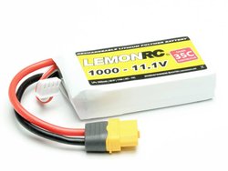 Pakiet akumulatorów (LiPo) 11.1 V 1000 mAh 35 C LemonRC Softcase XT60