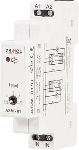 Licznik (Timer) do oświetlenia klatki schodowej Zamel ASM-01/U 1 szt.