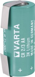 Bateria CR 2/3 AA LF Varta 6237LF, 3 V, 1350 mAh, litowe, U-końcówka do lutowania, 1 szt.