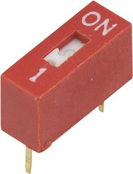 Przełącznik DIP Conrad DSR-01, ON / OFF, 1-Pin