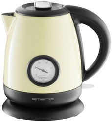 Czajnik bezprzewodowy EMERIO WK-109795.2, 200 W, 1 l, czarny, żółty