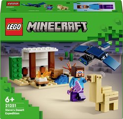 LEGO® MINECRAFT 21251 Wyprawa Steve’a na pustynię 1 szt.