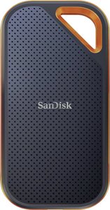 Zewnętrzny dysk SSD 6,35 cm (2,5'') SanDisk Extreme® Pro Portable SDSSDE81-1T00-G25 1 TB USB 3.2 Gen 2 (USB 3.1) czarny, pomarańczowy