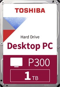 Dysk twardy wewnętrzny, 3,5'' (8,9 cm) 1 TB Toshiba P300 HDWD110UZSVA SATA III