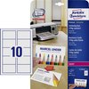 Avery-Zweckform C32026-25 Do nadruku wizytówek z zaokrąglonymi krawędziami 85 x 54 mm biały 250 szt. Format papieru: DIN A4
