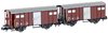 Wagon towarowy Hobbytrain H24251 N Zestaw 2 wagonów towarowych K3 firmy SBB