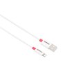 Skross Kabel USB USB 2.0 Złącze męskie USB-A 1.20 m biały okrągły SKCA0004A-MFI120CN