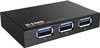 Hub USB 3.2 Gen 1 (USB 3.0) D-Link DUB-1340/E 4 Porty  czarny