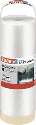 tesa Easy Cover ECONOMY folia do prac malarskich - folia malarska 2 w 1 do krycia i taśma maskująca do maskowania - 33 mx 140 cm Folia ochronna tesa  56577-00000-00 Easy Cover Economy (D x S) 33 m x 1.40 m 33 m 1 zest.